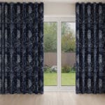 Laura Ashley Josette Midnight Wave Curtain