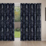 Laura Ashley Josette Midnight Wave Curtain