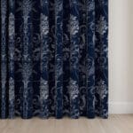 Laura Ashley Josette Midnight Wave Curtain