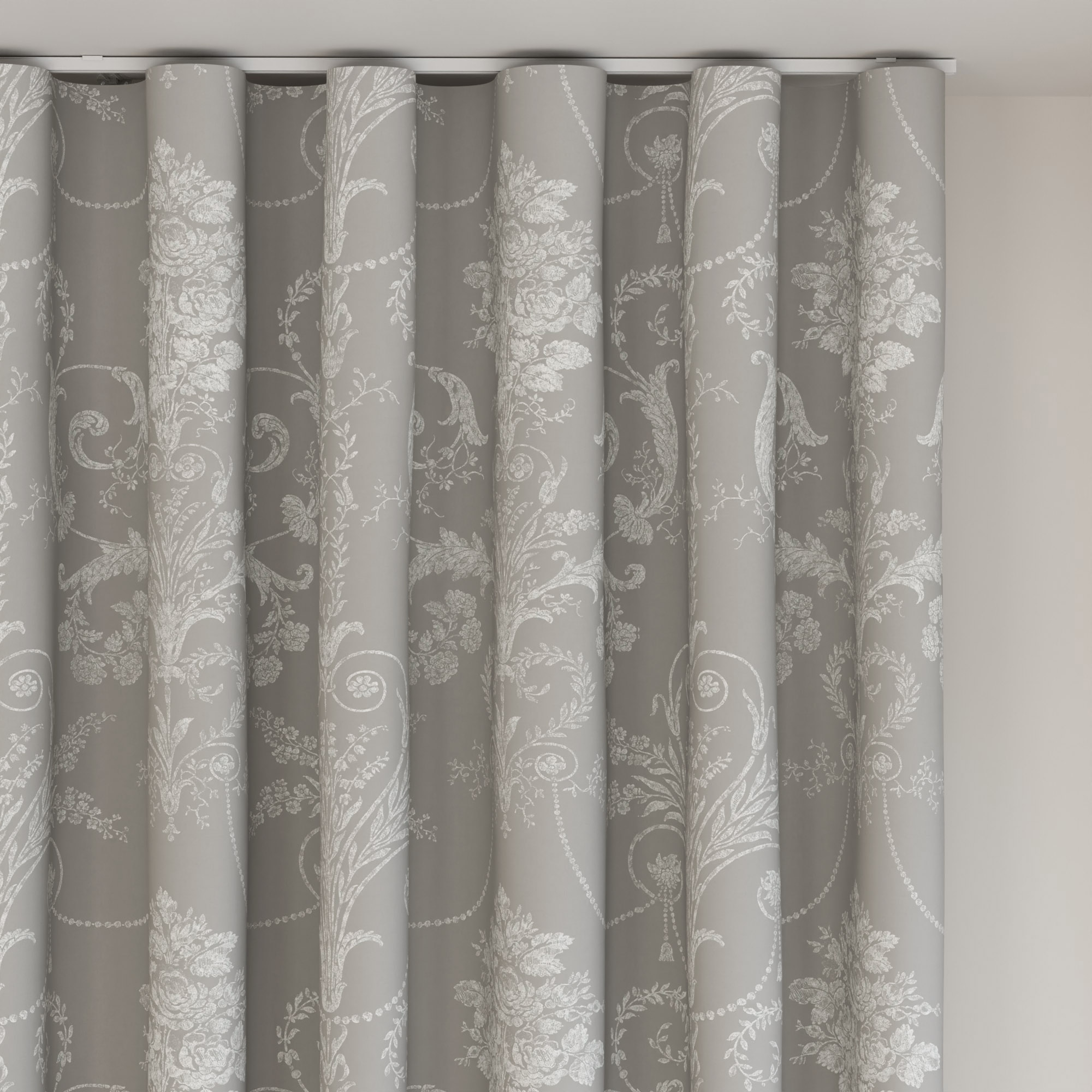 Laura Ashley Josette Steel Wave Curtain - Image 6