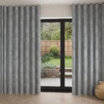 Laura Ashley Josette Woven Pale Seaspray Wave Curtain
