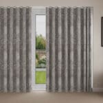 Laura Ashley Josette Woven Steel Wave Curtain