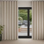 Laura Ashley Lady Fern Almond Wave Curtain