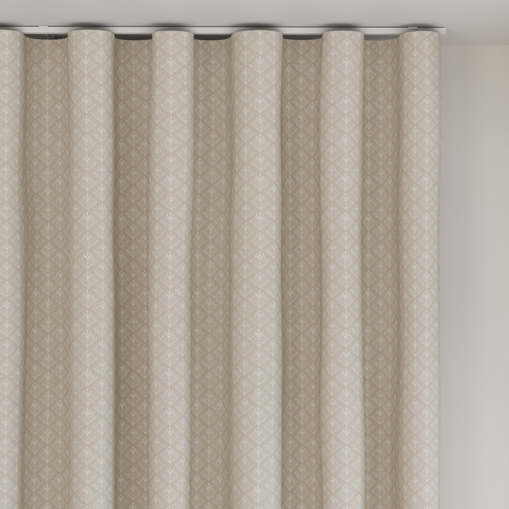 Laura Ashley Lady Fern Almond Wave Curtain - Image 6