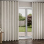 Laura Ashley Lady Fern Dark Dove Grey Wave Curtain