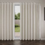 Laura Ashley Lady Fern Dark Dove Grey Wave Curtain