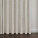 Laura Ashley Lady Fern Dark Dove Grey Wave Curtain