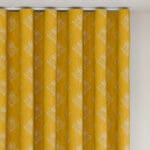 Laura Ashley Lady Fern Embroidery Dijon Wave Curtain