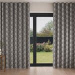 Laura Ashley Lady Fern Embroidery Steel Wave Curtain