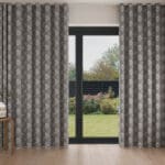 Laura Ashley Lady Fern Embroidery Steel Wave Curtain