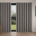 Laura Ashley Lady Fern Embroidery Steel Wave Curtain