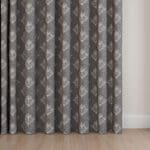Laura Ashley Lady Fern Embroidery Steel Wave Curtain