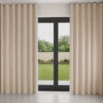 Laura Ashley Lady Fern Tomato Wave Curtain