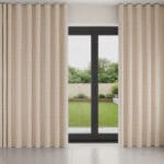 Laura Ashley Lady Fern Tomato Wave Curtain