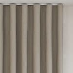 Laura Ashley Middleton Pale French Grey Wave Curtain