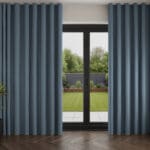 Laura Ashley Middleton Newport Blue Wave Curtain