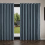 Laura Ashley Middleton Newport Blue Wave Curtain