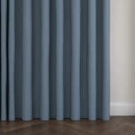 Laura Ashley Middleton Newport Blue Wave Curtain