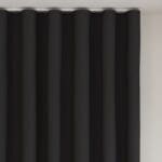Laura Ashley Middleton Pale Charcoal Wave Curtain