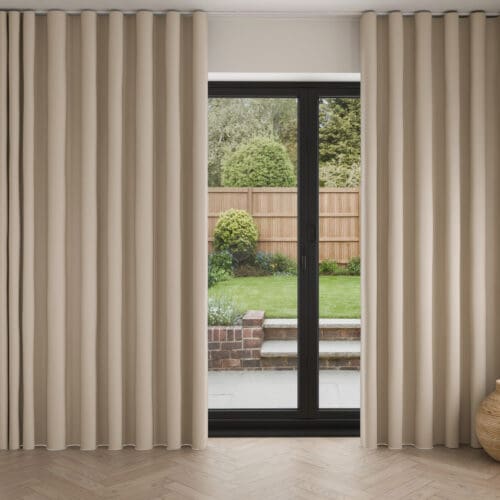Laura Ashley Middleton Natural Wave Curtain