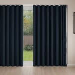Laura Ashley Middleton Midnight Seaspray Wave Curtain