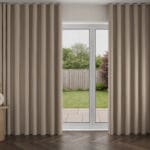 Laura Ashley Middleton Truffle Wave Curtain
