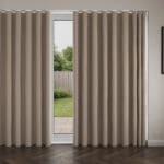 Laura Ashley Middleton Truffle Wave Curtain