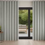 Laura Ashley Middleton Sage Green Wave Curtain