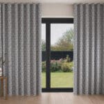 Laura Ashley Libby Floral Grape Wave Curtain