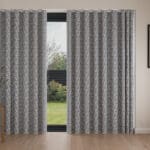 Laura Ashley Libby Floral Grape Wave Curtain