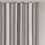 Laura Ashley Lille Stripe Steel Wave Curtain