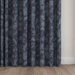 Laura Ashley Lloyd Midnight Navy Wave Curtain