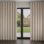 Laura Ashley Louise Star Almond Wave Curtain