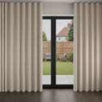 Laura Ashley Louise Star Almond Wave Curtain