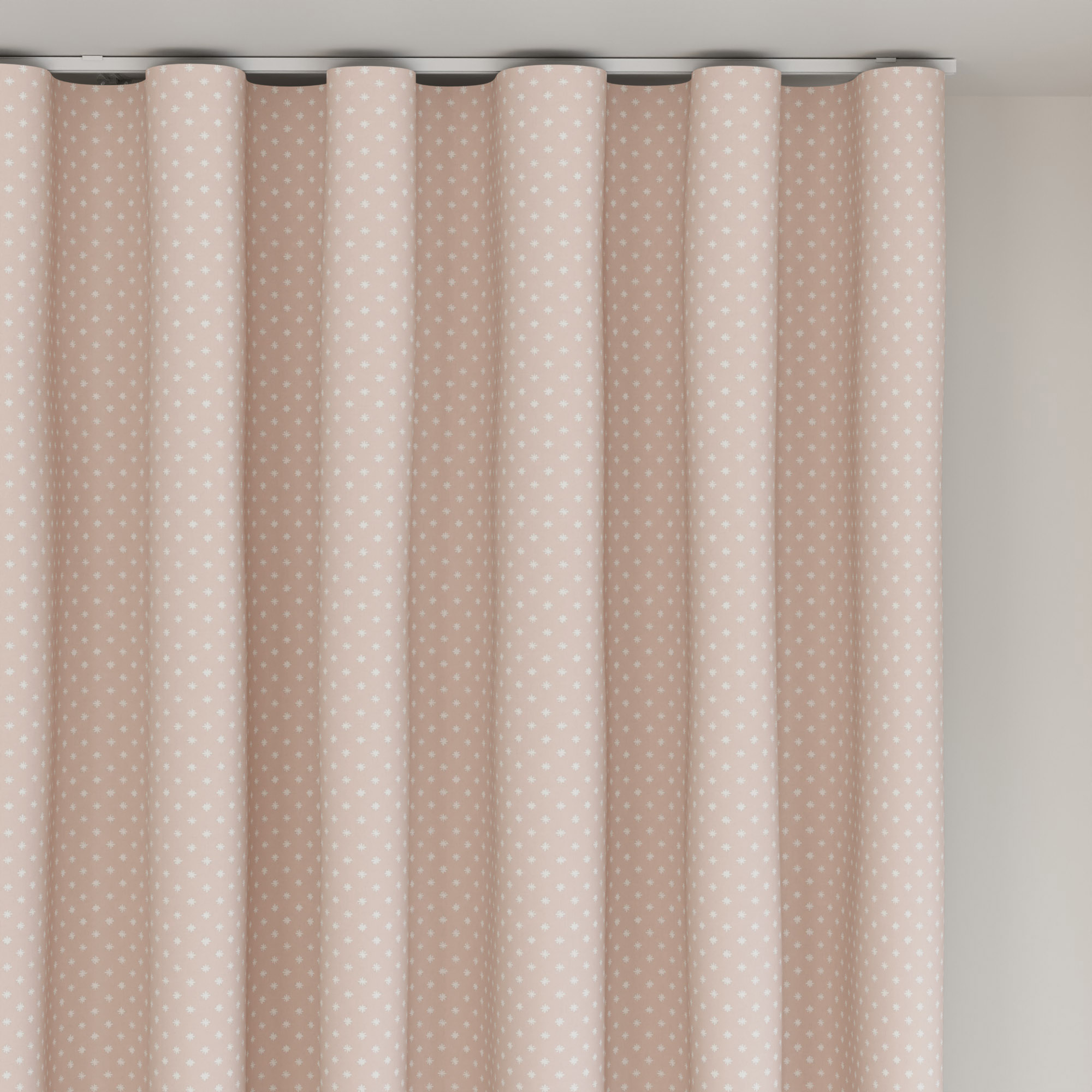 Laura Ashley Louise Star Pink Wave Curtain - Image 6