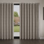 Laura Ashley Maidenhair Woven Almond Wave Curtain