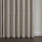 Laura Ashley Maidenhair Woven Almond Wave Curtain
