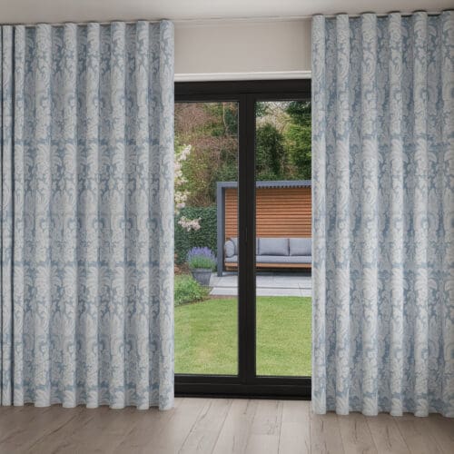Laura Ashley Martigues Seaspray Wave Curtain