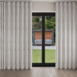 Laura Ashley Martigues Silver Wave Curtain