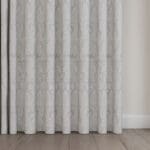 Laura Ashley Martigues Silver Wave Curtain