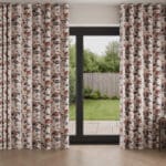 Laura Ashley Maryam Cranberry Wave Curtain