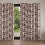 Laura Ashley Maryam Cranberry Wave Curtain