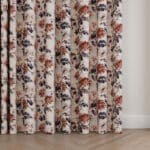 Laura Ashley Maryam Cranberry Wave Curtain