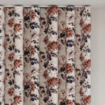 Laura Ashley Maryam Cranberry Wave Curtain