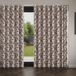Laura Ashley Minera Crimson Wave Curtain