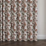 Laura Ashley Minera Crimson Wave Curtain
