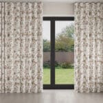 Laura Ashley Mountney Gardens Antique Pink Wave Curtain