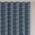 Laura Ashley Musica Print Dusky Seaspray Wave Curtain