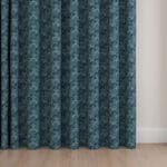 Laura Ashley Musica Print Spruce Wave Curtain