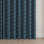 Laura Ashley Musica Velvet Spruce Wave Curtain